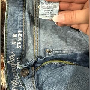 Men’s Jeans Wrangler Retro - Slim Straight size 36x34